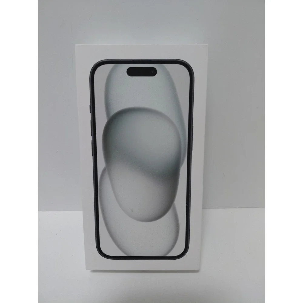 Apple iPhone 15 (BOX ONLY) Black 128GB MTLV3LL/A A2846 - Empty Box